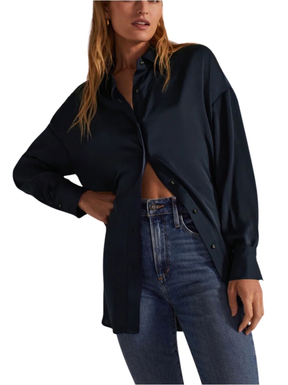 Favorite Daughter -The Smooth Ex-Boyfriend Shirt Navy